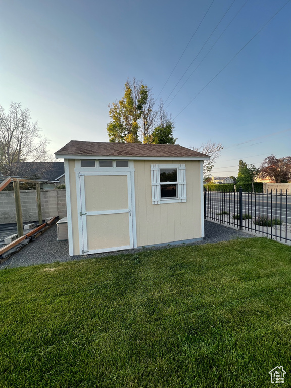 View of shed