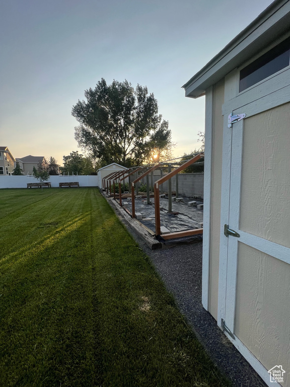 View of yard