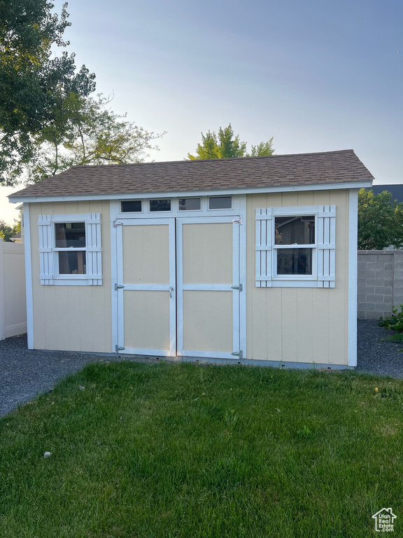 View of shed