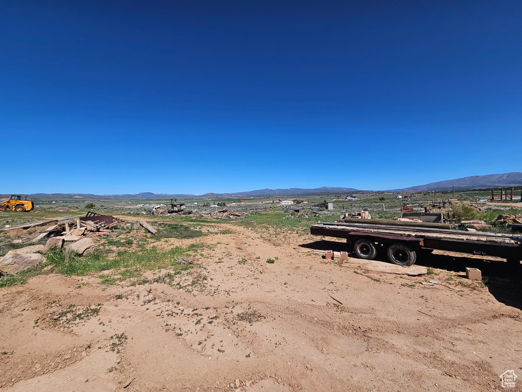 View of mountain backdrop