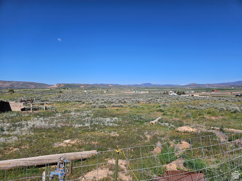 View of mountain backdrop