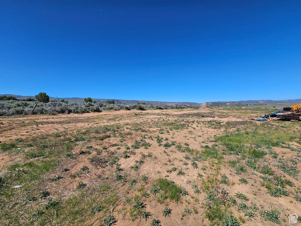 View of yard featuring a view of rural / pastoral area