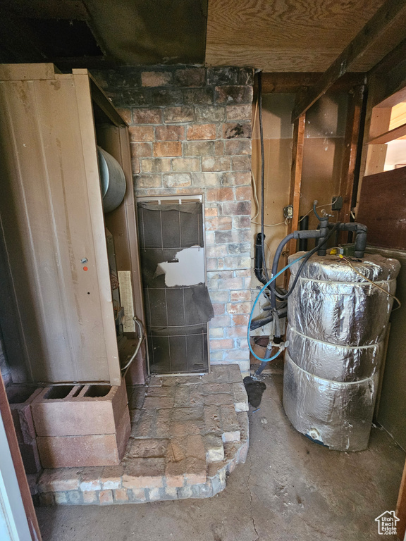 View of utility room