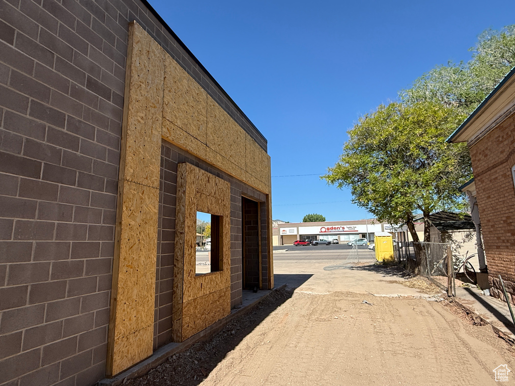 View of side of property