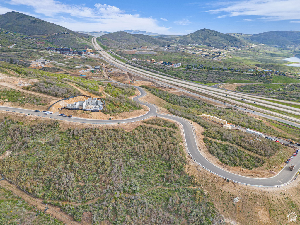 View of property location with mountains
