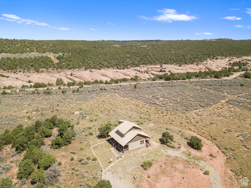 View of rural area featuring a desert landscape