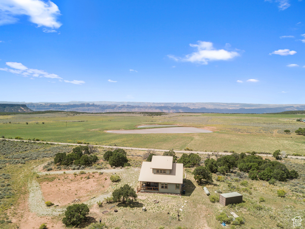 View of rural area with a mountainous background