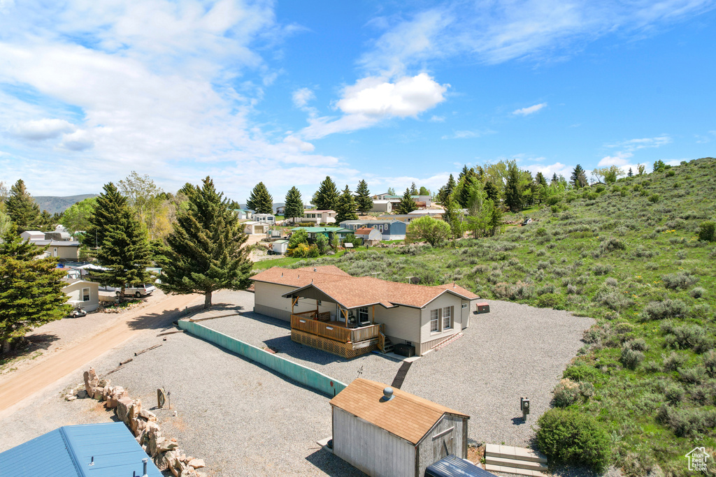 View of subject property