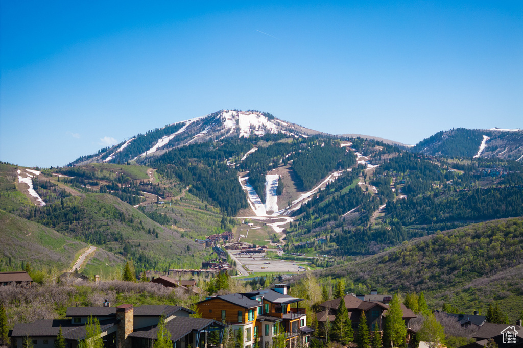 View of mountain backdrop