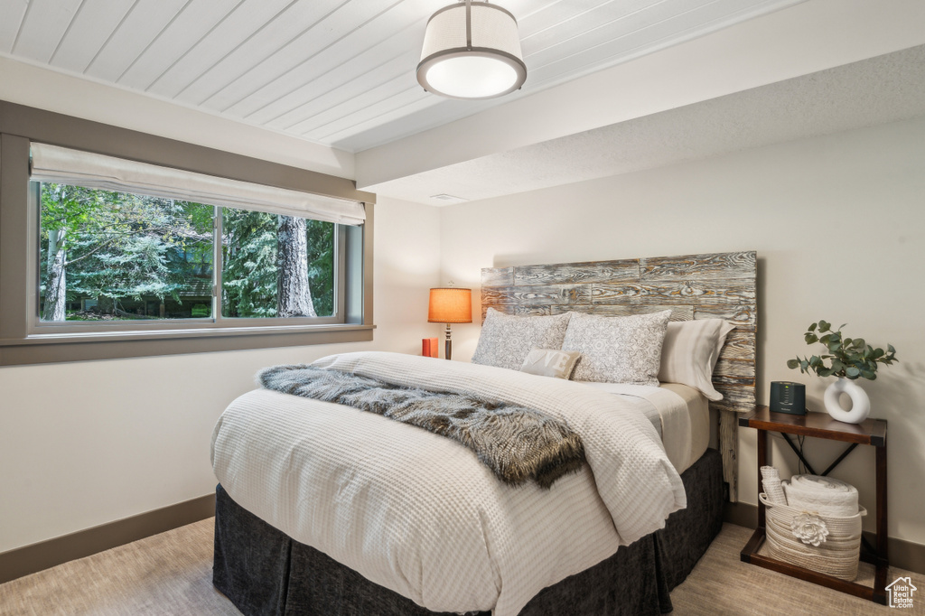 Bedroom featuring baseboards