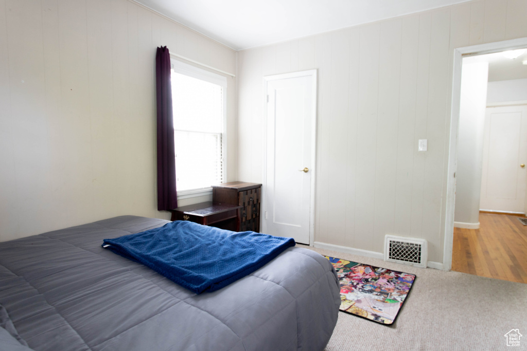 Bedroom featuring baseboards