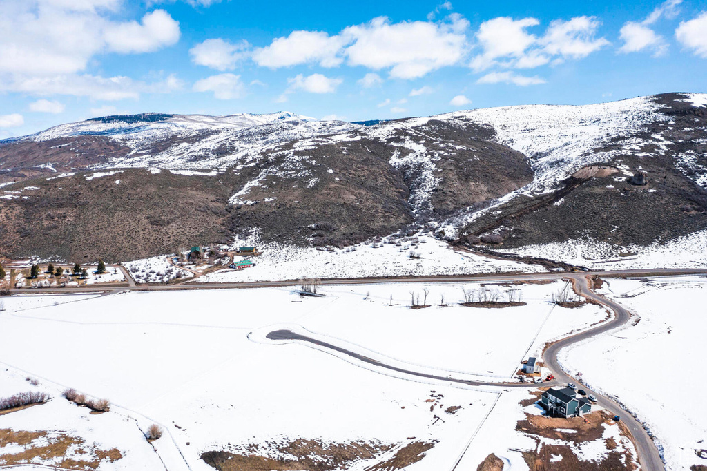View of mountain background