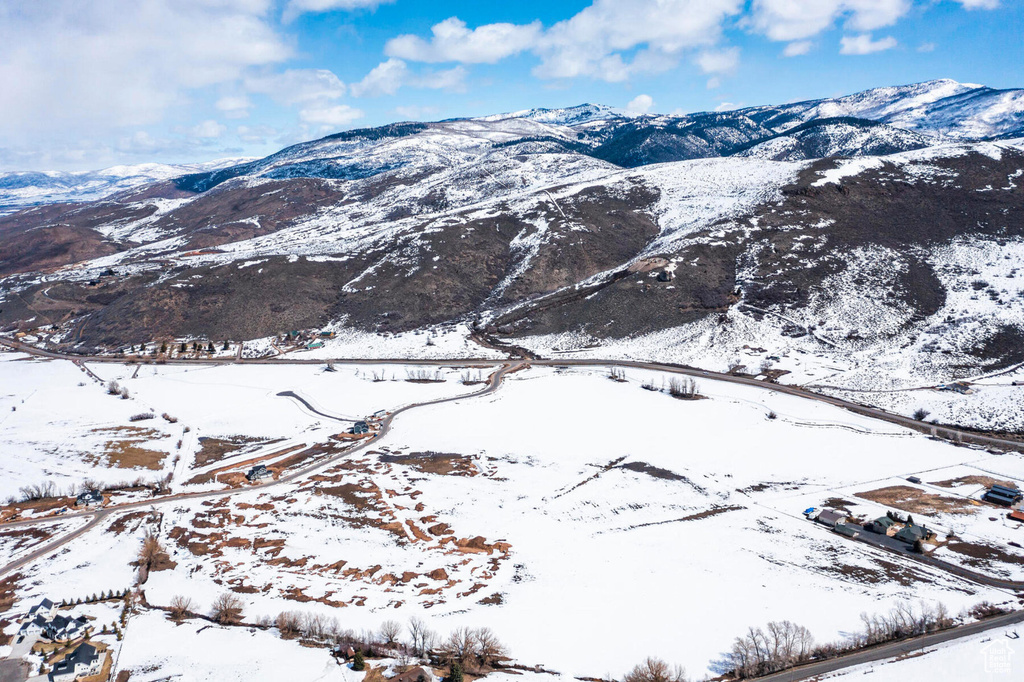 View of mountain background