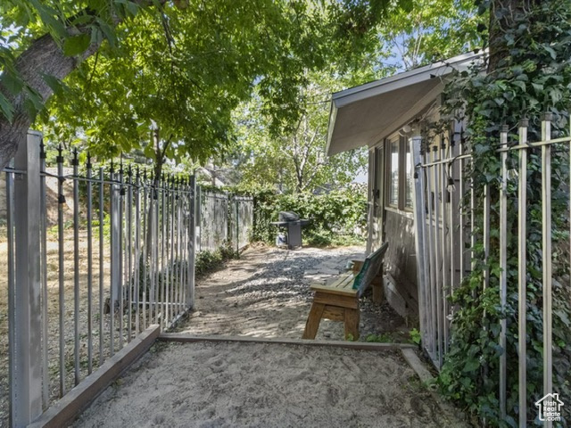 View of gate