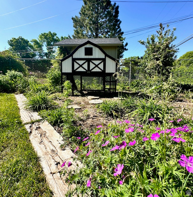 View of shed