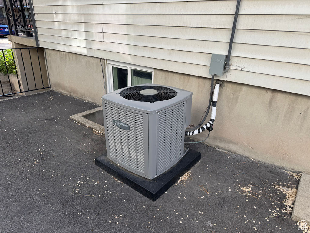 Exterior view of cooling unit