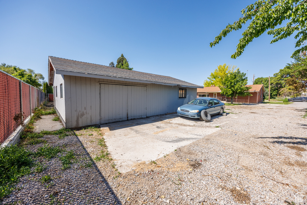 View of side of property