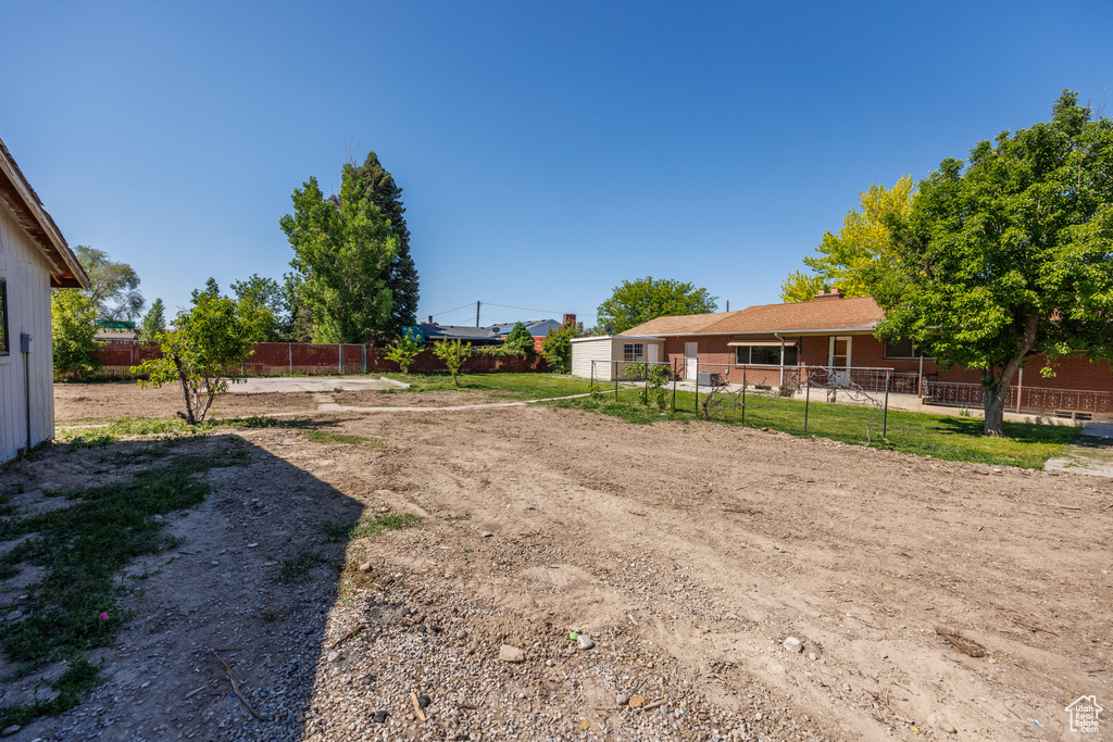 View of yard
