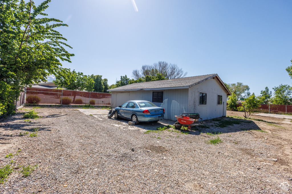 View of property exterior