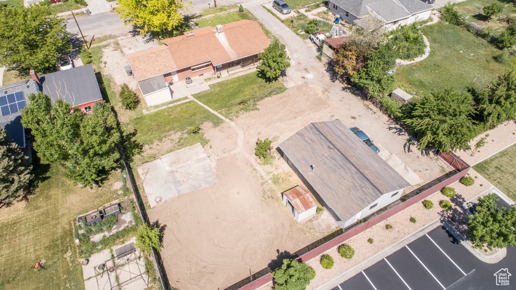 Aerial overview of property's location