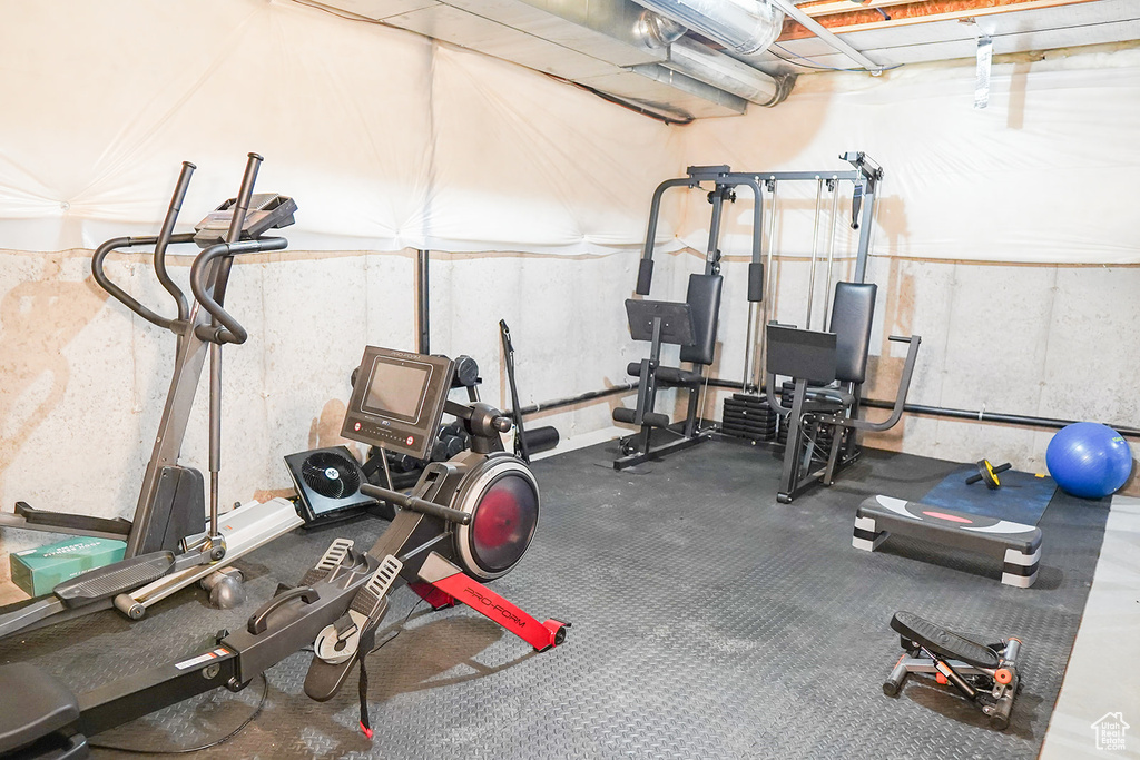 View of workout room