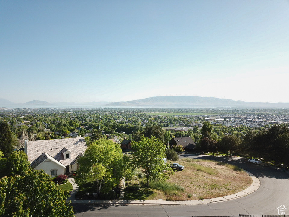 View of mountain background