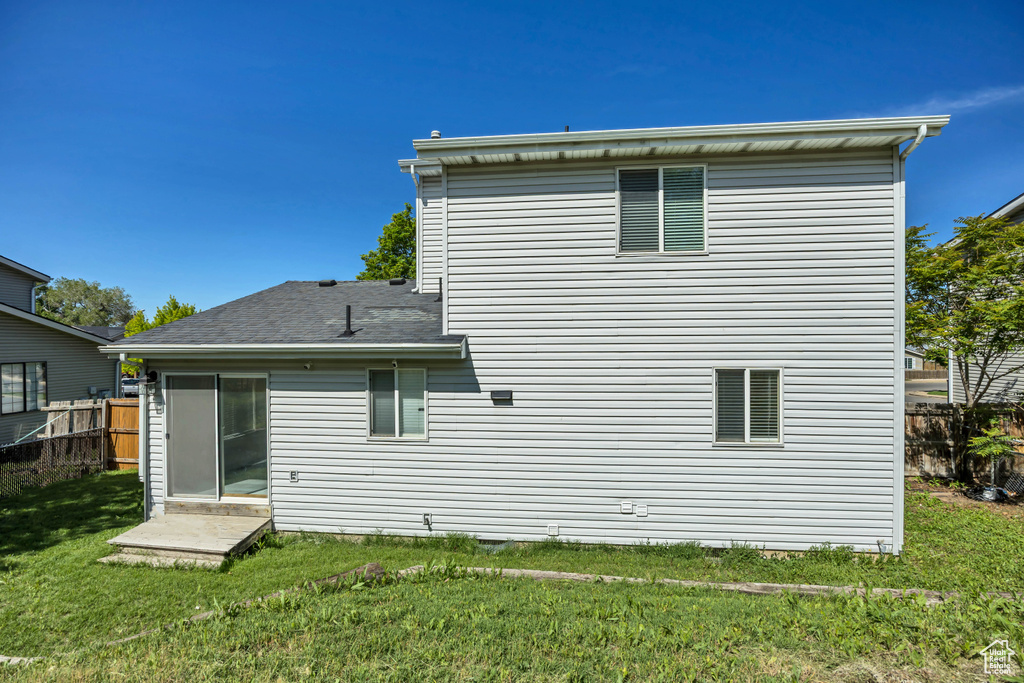 View of back of house