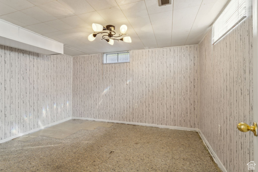 Spare room with baseboards