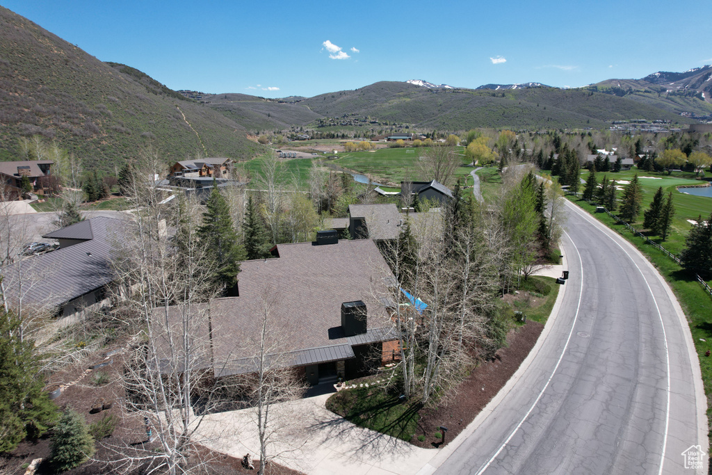 View of mountain backdrop