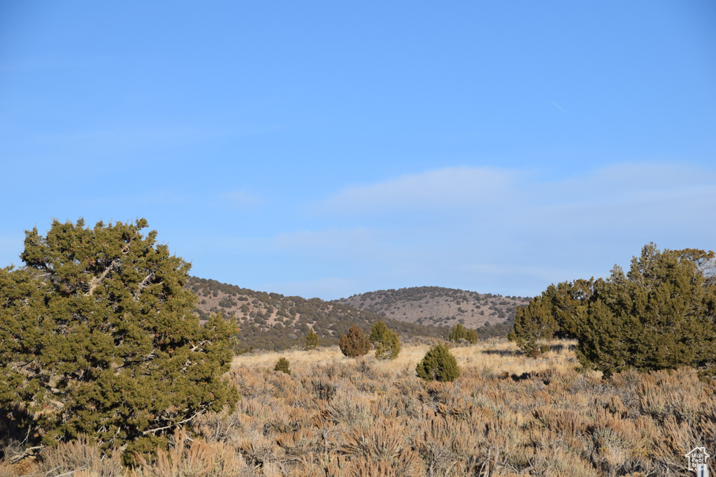 View of mountain backdrop
