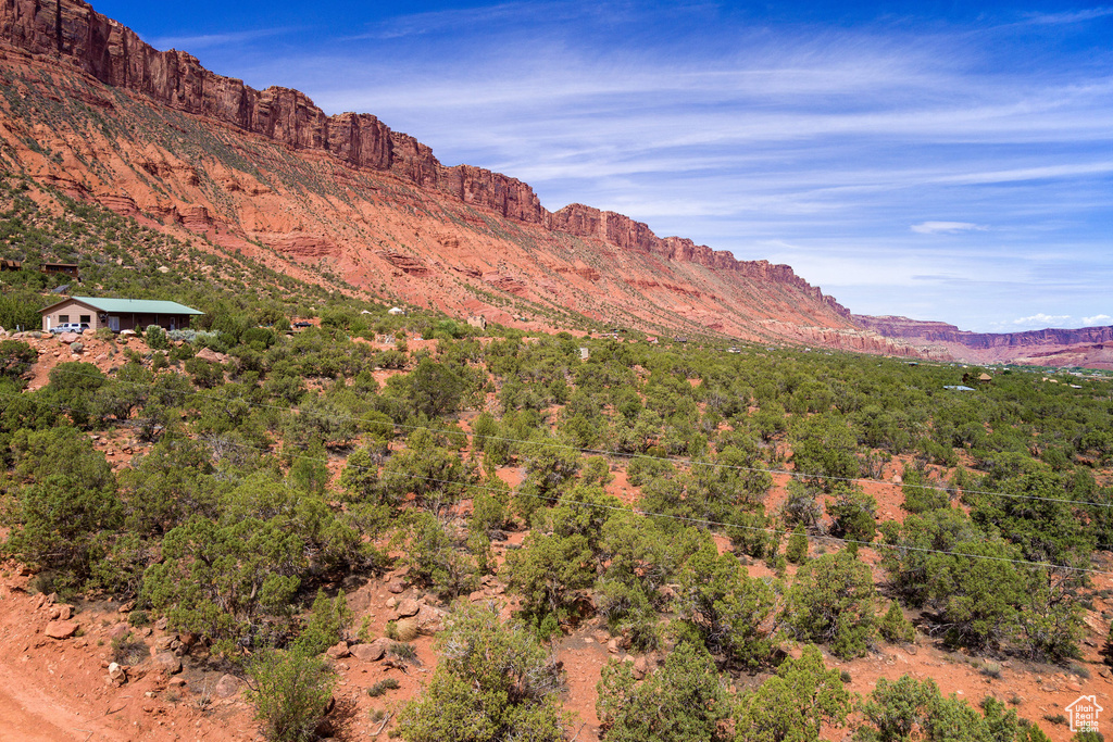 View of mountain backdrop