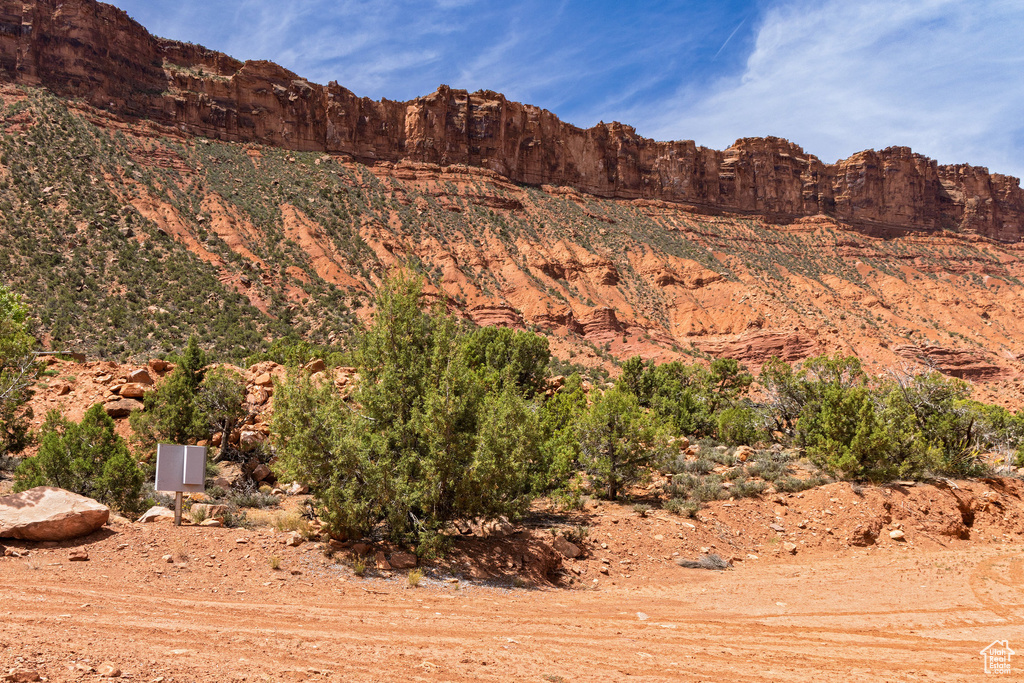 View of mountain backdrop