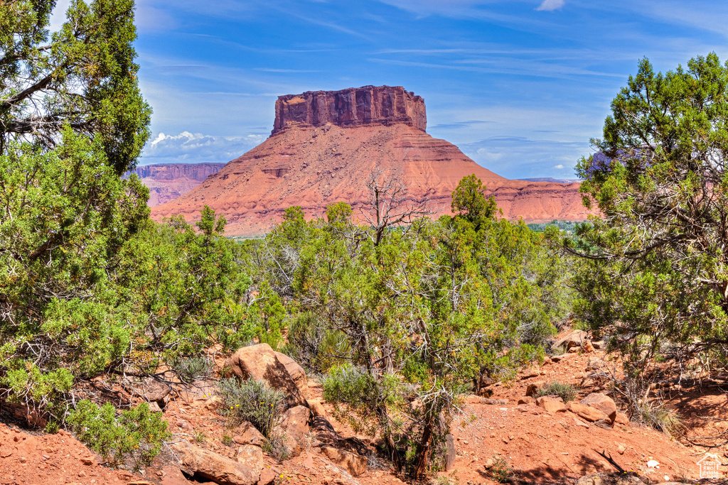 View of mountain backdrop