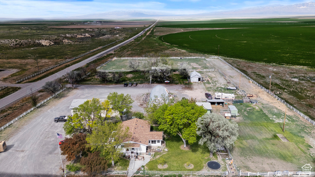 Aerial overview of property\'s location
