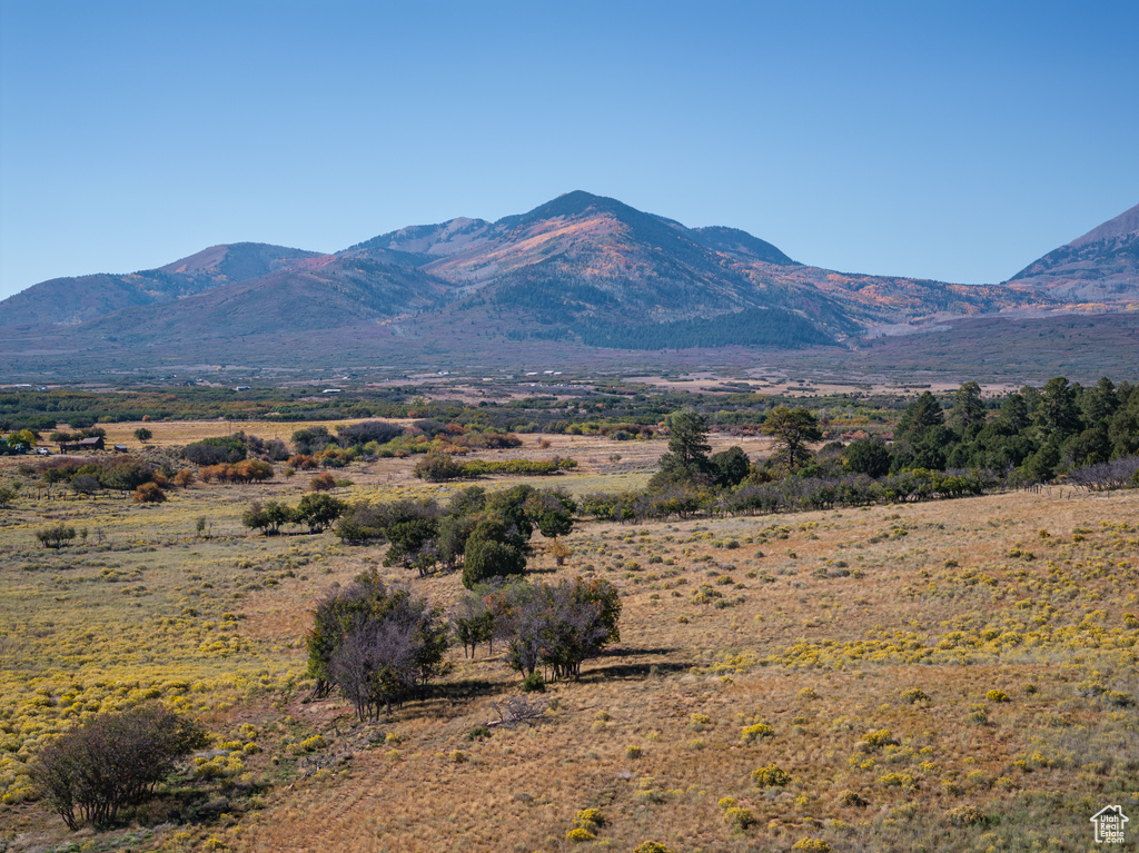 View of mountain backdrop