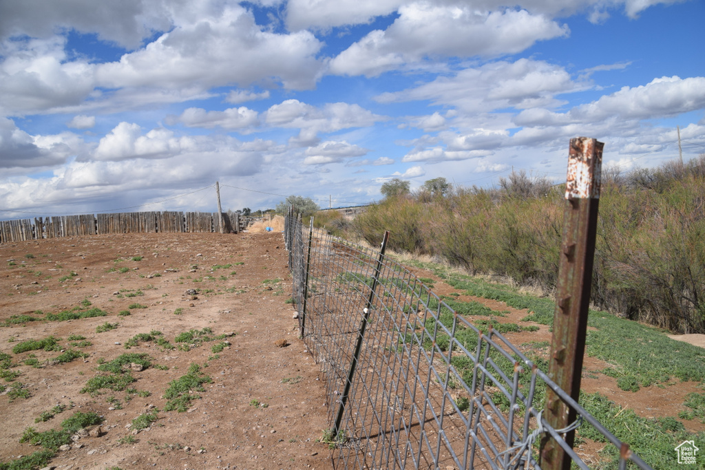 View of yard featuring a rural view