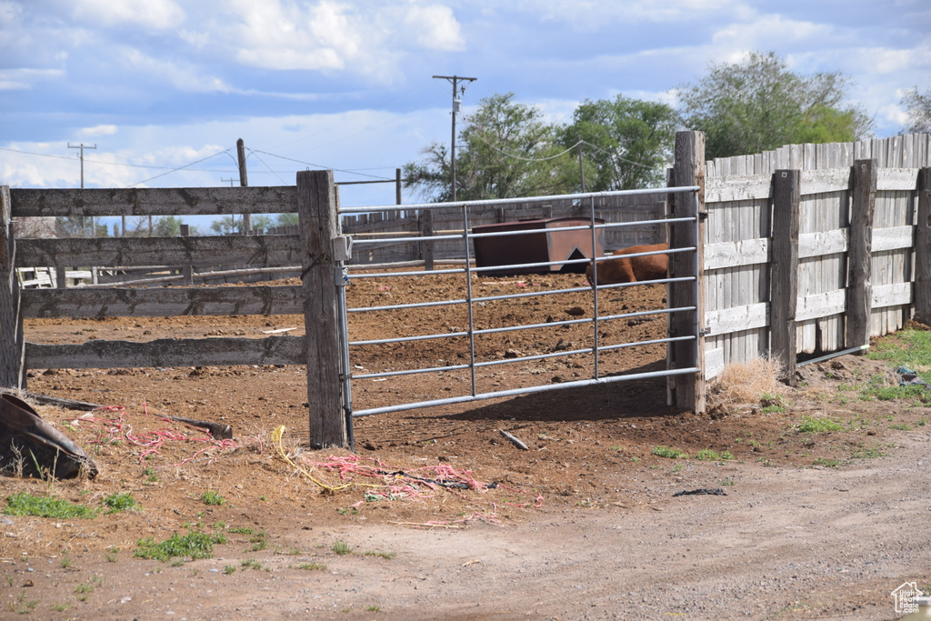 View of gate