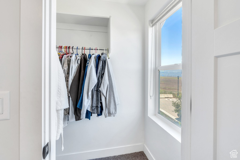 View of closet