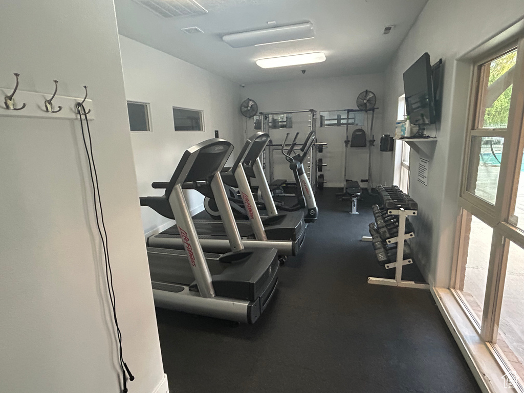 View of gym