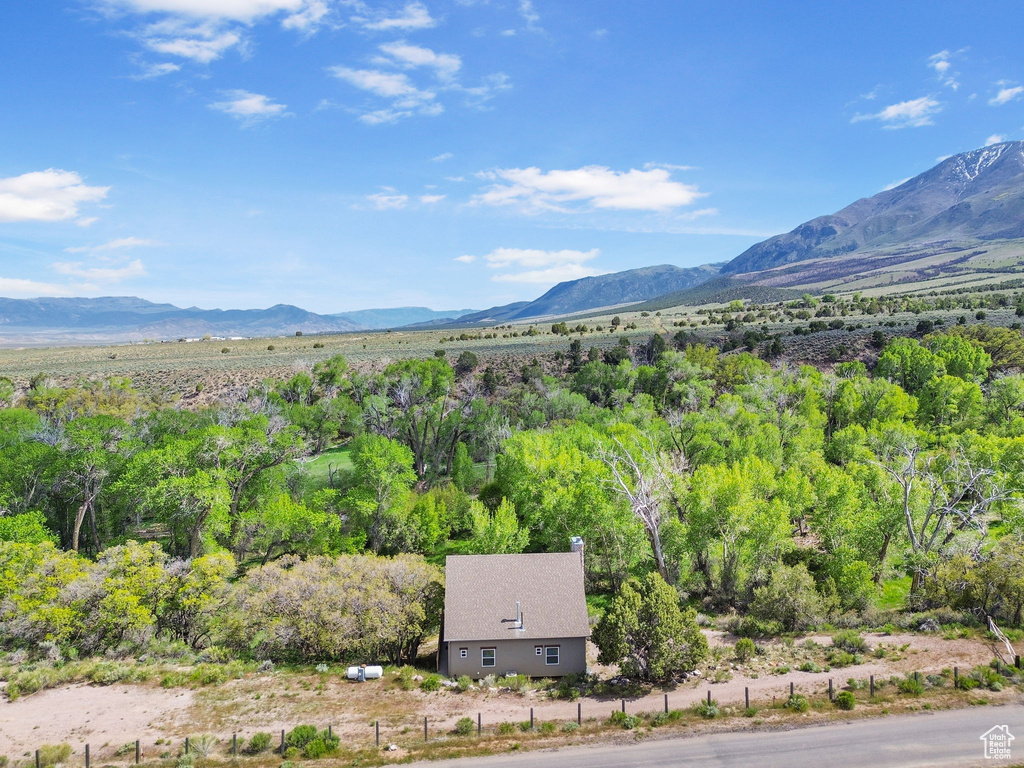 View of mountain backdrop