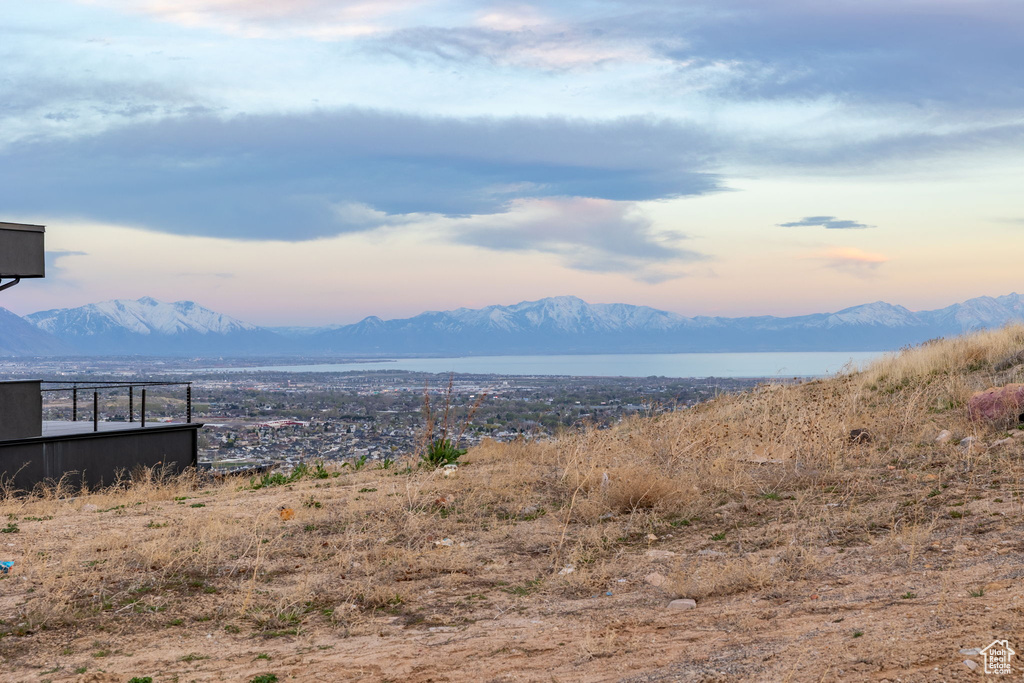View of mountain backdrop