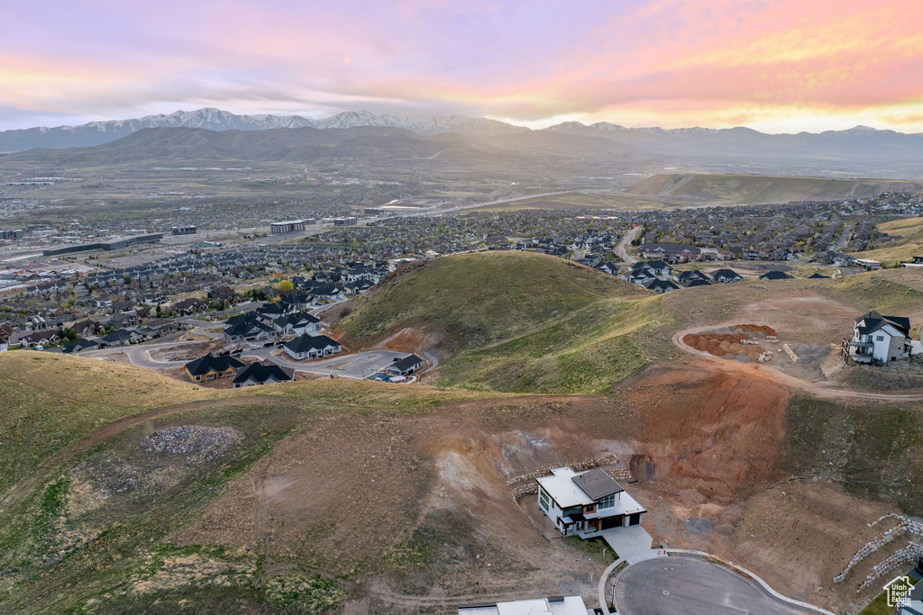 View of property location with a mountainous background