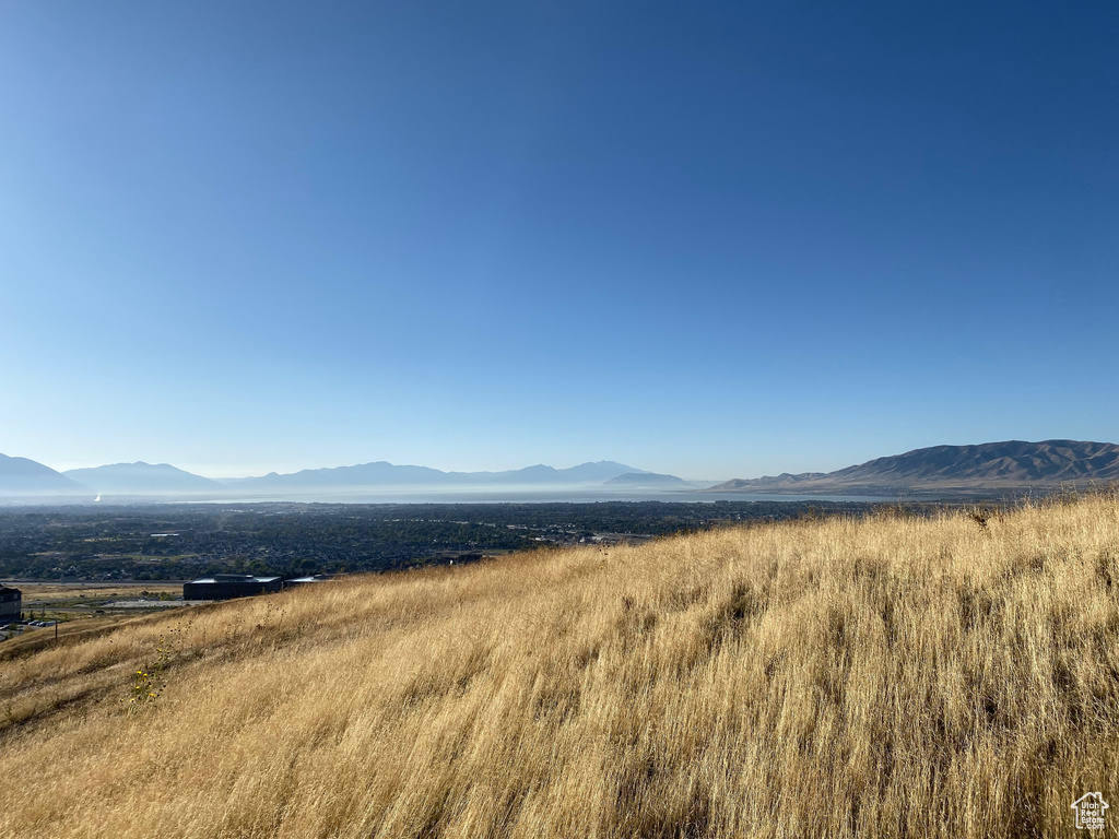 View of mountain background