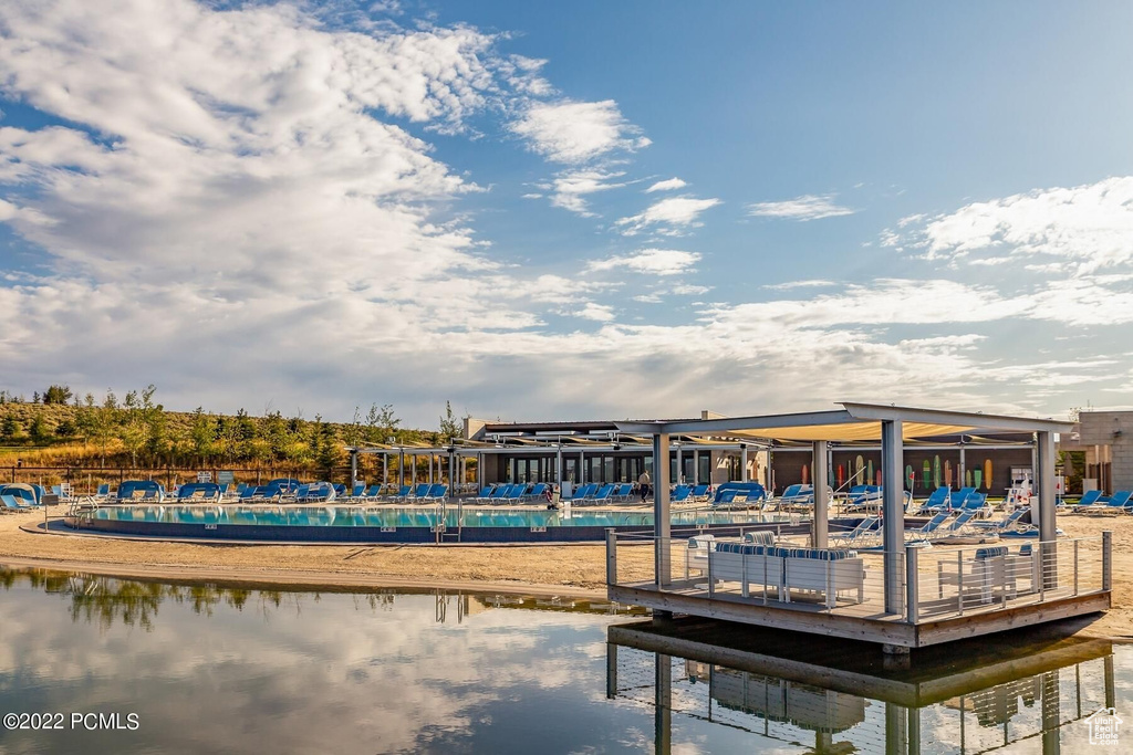 View of dock area