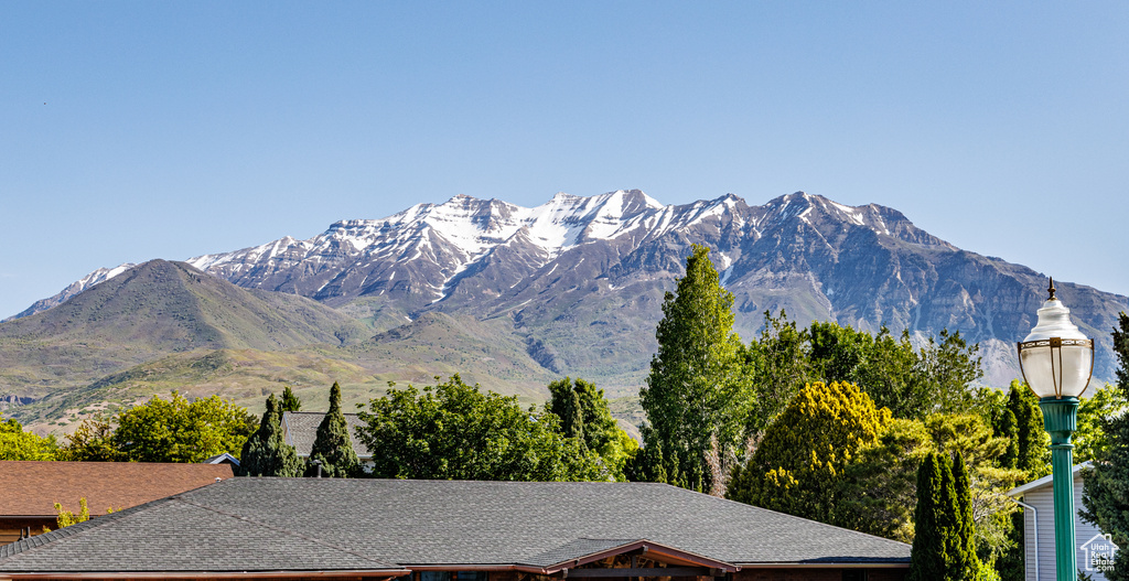 View of mountain backdrop