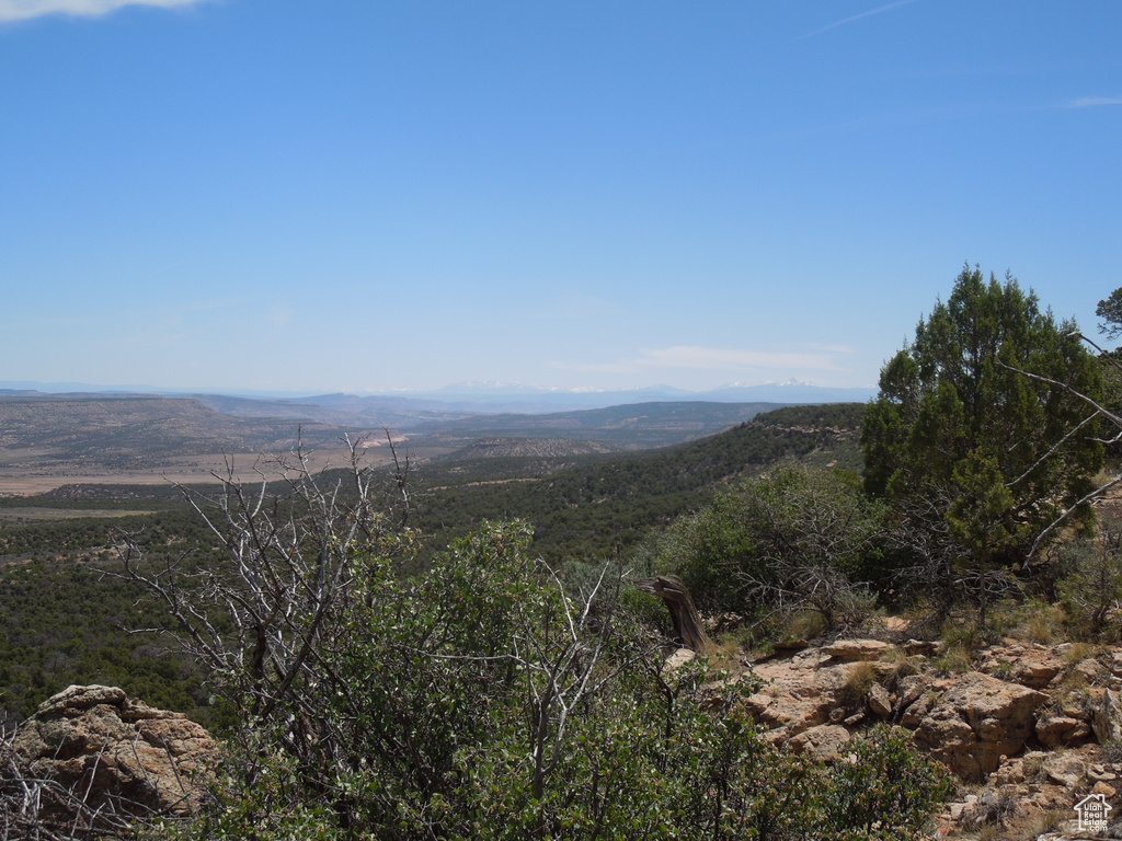 View of mountain background