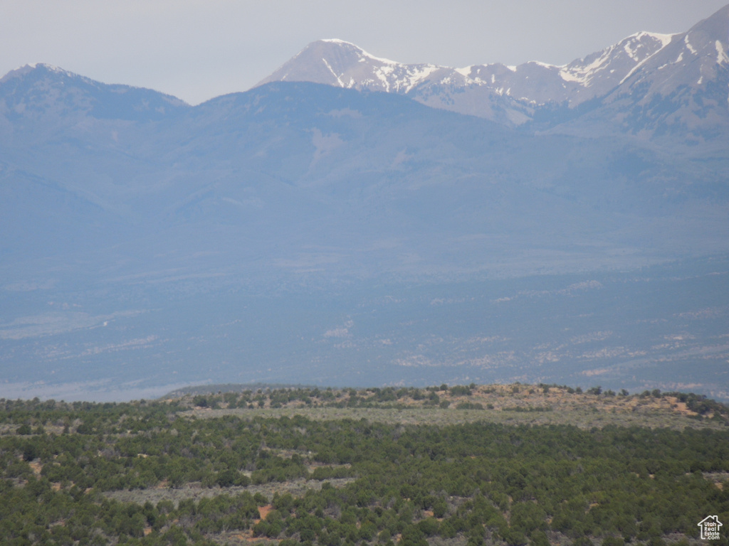 View of mountain background
