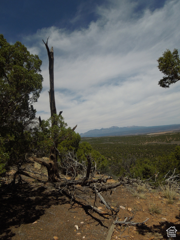 View of mountain backdrop