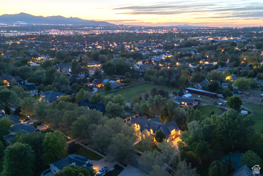 View of property location featuring mountains