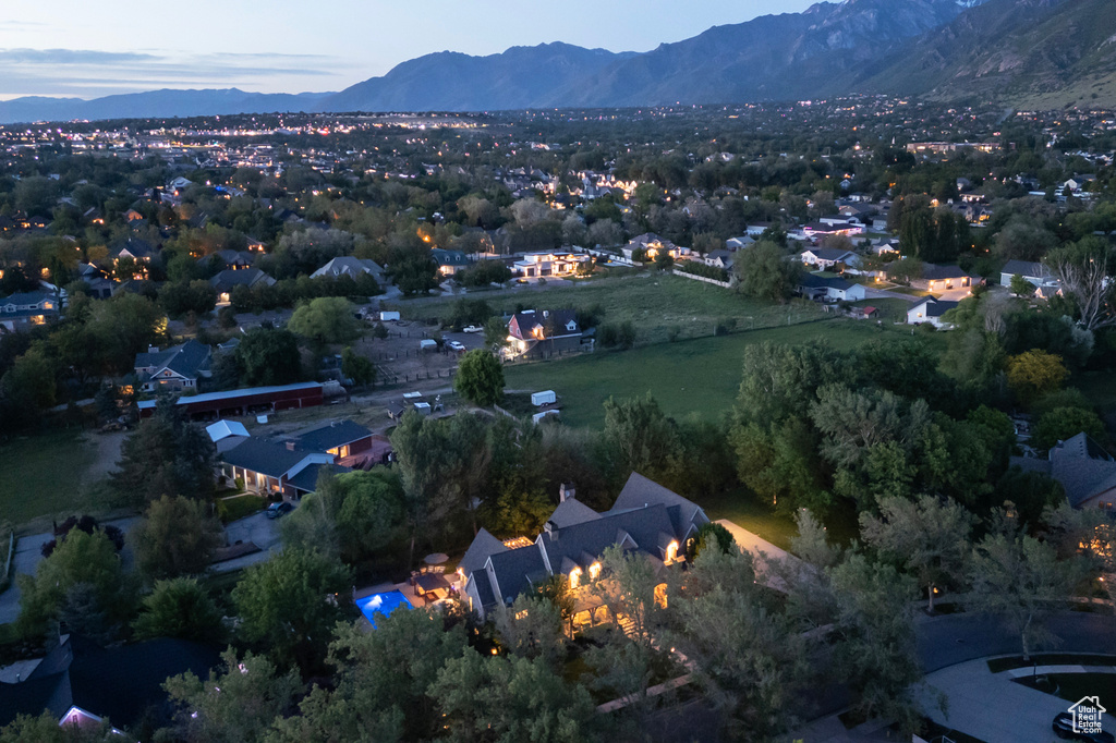 View of property location with a mountainous background